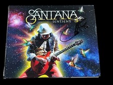 Carlos Santana Legendary Guitarist Sentient autógrafo assinado novo CD comprar usado  Enviando para Brazil