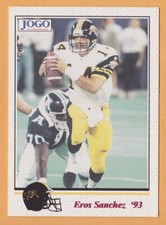 Eros Sanchez 1993 Jogo CFL cartão Hamilton Tiger-Cats Virginia Tech Hokies comprar usado Eros Sanchez 1993 Jogo CFL cartão Hamilton Tiger-Cats Virginia Tech Hokies comprar usado  Enviando para Brazil