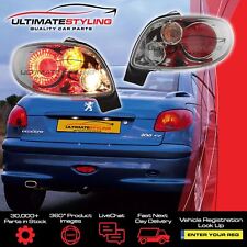 Luzes traseiras Peugeot 206CC estilo Lexus traseira cromada upgrade 2000-2003 cauda personalizada comprar usado  Enviando para Brazil