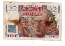 Billet francs 1946 d'occasion  Paris I
