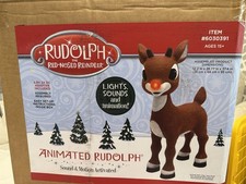Animated rudolph red for sale  Sebring
