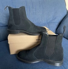 Martens black velvet for sale  HARTLEPOOL
