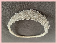 Acessório vintage feito à mão tiara com miçangas coroa cabelo 7” redondo comprar usado Acessório vintage feito à mão tiara com miçangas coroa cabelo 7” redondo comprar usado  Enviando para Brazil