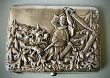 Seltenes zigarettenetui silber gebraucht kaufen  Braunlage