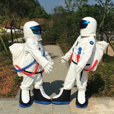 Fantasia de mascote Spaceman traje cosplay festa jogo vestido Halloween adulto comprar usado  Enviando para Brazil