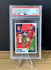 2024 Panini Carrefour Vamos Seleccion #64 Athenea Del Castillo Sticker PSA 5, usado comprar usado  Enviando para Brazil