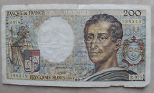 Banconota 200 franchi usato  Firenze