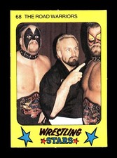 5-02-28 PWE 86 Monty Gum Super Wrestling Stars 2 x 2 3/4"" #68 road warriors (C) comprar usado  Enviando para Brazil