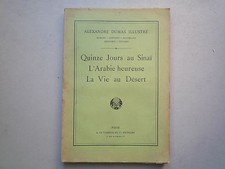 Dumas jours sinaï d'occasion Dumas jours sinaï d'occasion  Auch