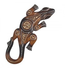 Gecko bois motif d'occasion  France