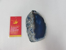 Blue agate crystal for sale  STEVENAGE