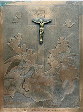 Plaque cuivre gravée d'occasion  Albi