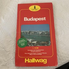 Stadtplan straßenkarte budape gebraucht kaufen  Kiel