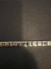 Usado, Pulseira de berloque vintage italiana feita à mão.  comprar usado  Enviando para Brazil