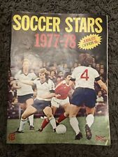 Soccer stars 1977 for sale  CAERNARFON