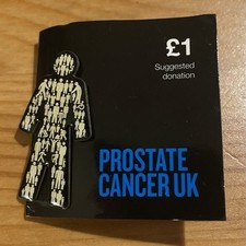 Prostate cancer pin for sale  GLASGOW