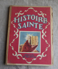 Histoire sainte desclée d'occasion  Gandelu