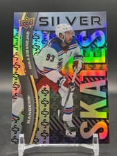 Usado, Patins Mika Zibanejad Upper Deck prata estendida ouro/250 SP #SS-17 2024-25 comprar usado  Enviando para Brazil