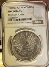 Mexico 1908 silver for sale  USA