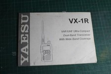 Yaesu instruction manual for sale  PLYMOUTH