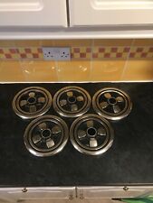 Vintage chrome hubcaps for sale  STOKE-ON-TRENT