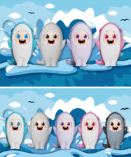 Soap Studio Sho-Chan Little Shark Series 13cm caixa cega brinquedo colecionável comprar usado  Enviando para Brazil