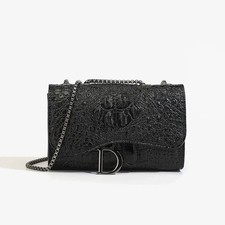Bolsa de mão feminina tiracolo com lantejoulas bolsa corrente casual bolsa elegante comprar usado  Enviando para Brazil