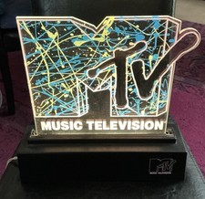  Luz promocional vintage MTV Music Television por Laser Design , usado comprar usado  Enviando para Brazil