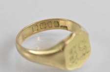 18ct gold signet for sale  PLYMOUTH