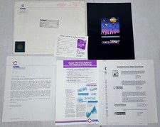 1989 CorelDRAW Kit Promocional Folheto Balão de Ar Quente PC DTP Software Mailer Vintage, usado comprar usado  Enviando para Brazil