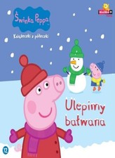 Swinka Peppa Ksiazeczki z póleczki 12 Ulepimy balwana. na sprzedaż  Wysyłka do Poland