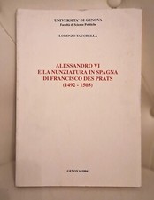 Alessandro nunziatura spagna usato  Serravalle Scrivia