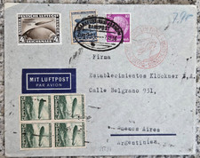 Zeppelinpost 1936 hindenburg gebraucht kaufen  Friedrichshafen