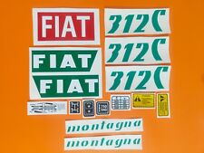 Adesivi decalcomanie fiat usato  Trapani