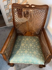 Edwardian antique bergere for sale  LARBERT