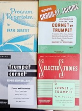 4 Trumpet Studies Books, usado comprar usado  Enviando para Brazil