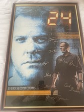 Cast signed framed for sale  RUGBY