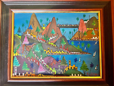 Peinture huile toile d'occasion  Barjac