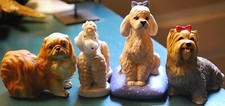Vtg set dog for sale  Rush