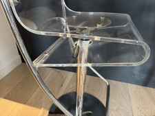 Two clear acrylic for sale  LONDON