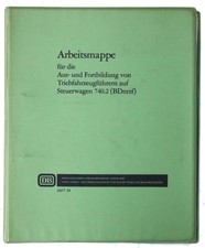 Bundesbahn kursbuch arbeitsmap gebraucht kaufen  Mittweida
