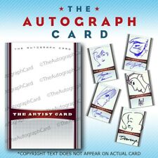 Autograph card artist for sale  Columbia