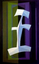 Pintura a óleo Emilio-Pettoruti-Na Selva paisagem abstrata frete grátis arte comprar usado  Enviando para Brazil