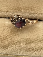 Antique ring garnet for sale  Palm Coast