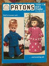 Dolls clothes knitting for sale  READING