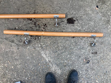 Brown wooden bannister for sale  COLCHESTER