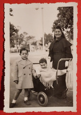 Foto Mujer Y Niños Con Cochecito Siena 1940 ( F 26 ), usado comprar usado  Enviando para Brazil