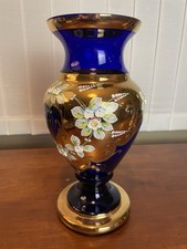 Bohemian czech cobalt for sale  Purcellville