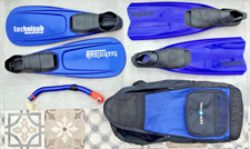 Set schwimm schnorchelflossen gebraucht kaufen  Uelzen