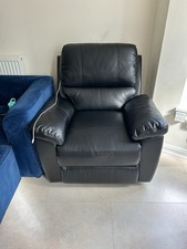 Leather manual recliner for sale Leather manual recliner for sale  BARKING